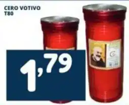 Cossuto Cero votivo T80 offerta