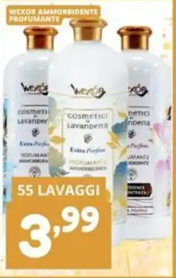 Cossuto Wexor ammorbidente profumante offerta