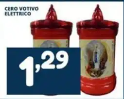 Cossuto Cero votivo elettrico offerta