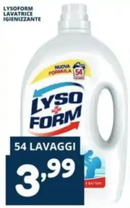 Cossuto Lysoform lavatrice igienizzante offerta