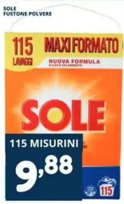 Cossuto Sole fustone polvere offerta
