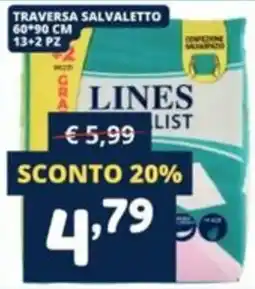 Cossuto Lines list offerta