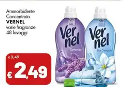 Supermercati Vinci Ammorbidente Concentrato Vernel offerta