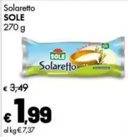 Supermercati Vinci Solarettto SOLE offerta