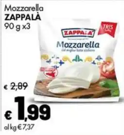 Supermercati Vinci Mozzarella Zappalà offerta
