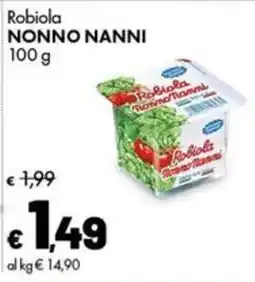 Supermercati Vinci Robiola Nonno Nanni offerta
