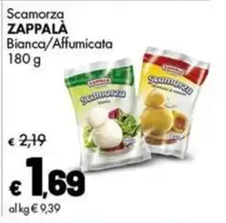 Supermercati Vinci Scamorza Zappalà Bianca/Affumicata offerta