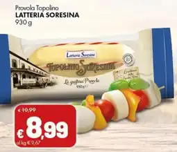 Supermercati Vinci Provolone Topolino Latteria Sorensina offerta