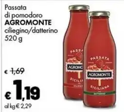 Supermercati Vinci Passata di pomodoro Agromonte offerta