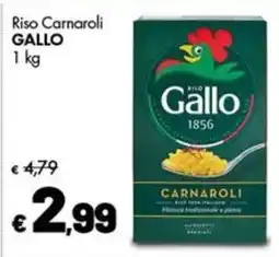 Supermercati Vinci Riso Carnaroli Gallo offerta