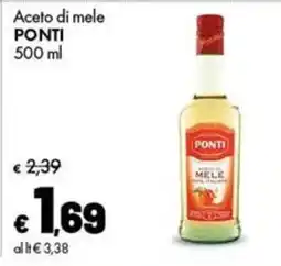 Supermercati Vinci Aceto di mele Ponti offerta