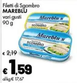 Supermercati Vinci Filetti di Sgombro Mareblu offerta