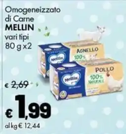 Supermercati Vinci Omogeneizzato di Carne MELLIN offerta