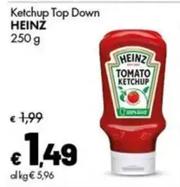 Supermercati Vinci Ketchup Top Down Heinz offerta
