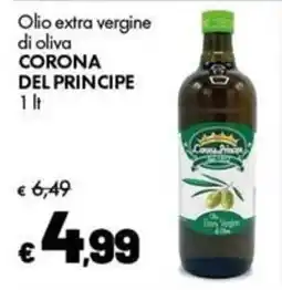 Supermercati Vinci Olio extra vergine di oliva Corona del Principe offerta
