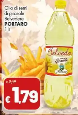 Supermercati Vinci Olio di semi di girasole Belvedere PORTARO offerta