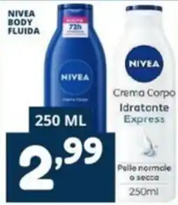 Cossuto Nivea Crema Corpo Idratante Express offerta