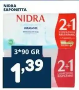 Cossuto Nidra saponetta offerta