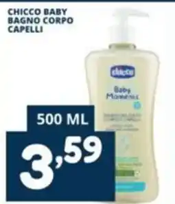 Cossuto Chicco baby bagno corpo capelli offerta