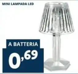 Cossuto Mini lampada led offerta