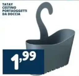 Cossuto Tatay cestino portaoggetti da doccia offerta