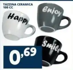 Cossuto Tazzina ceramica offerta