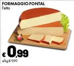 Supermercati Vinci Formaggio Fontal offerta