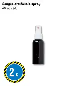 Tedi Sangue artificiale spray offerta