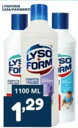 Cossuto Lysoform casa/pavimenti offerta