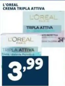 Cossuto L'Oréal crema tripla attiva offerta