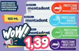 Cossuto mentadent dentifricio offerta