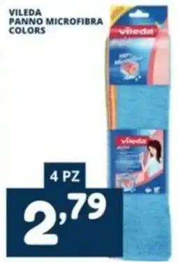 Cossuto Vileda panno microfibra colors offerta