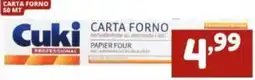 Cossuto Cuki carta forno offerta