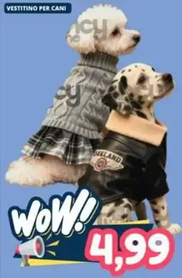 Cossuto Vestitino per cani offerta