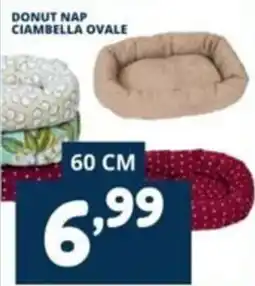 Cossuto Donut nap ciambella ovale offerta