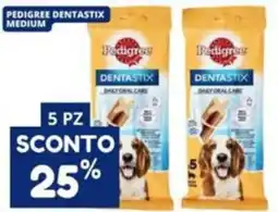 Cossuto Pedigree Dentastix Medium offerta