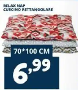 Cossuto Relax Nap cuscino rettangolare offerta