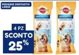 Cossuto Pedigree Dentastix large offerta