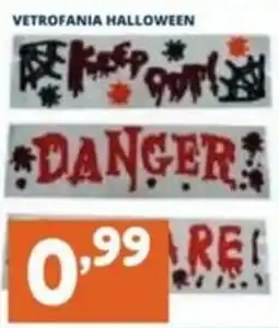 Cossuto Vetrofania Halloween offerta