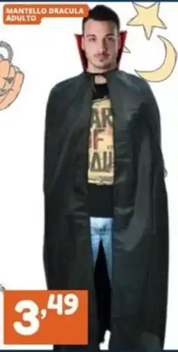 Cossuto Mantello Dracula Adulto offerta