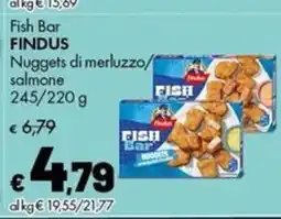 Supermercati Vinci Fish Bar FINDUS offerta