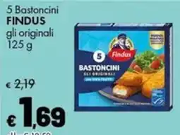 Supermercati Vinci 5 Bastoncini Findus offerta
