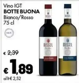 Supermercati Vinci Vino IGT Botte Buona offerta
