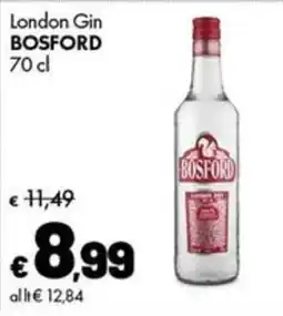 Supermercati Vinci London Gin Bosford offerta