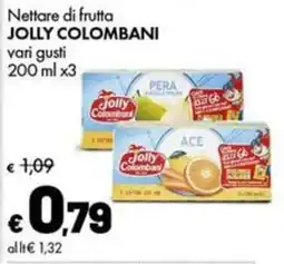 Supermercati Vinci Nettare di frutta Jolly Colombani offerta