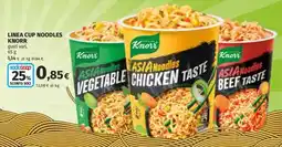 Coop Superstore Linea cup noodles Knorr offerta