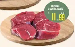 Supermercati EffePiù Muscolo di bovino adulto offerta