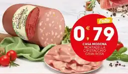 Sisa Casa modena mortadella c/pistacchio gran rosa offerta