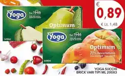 Diper Yoga succhi brick vari tipi offerta