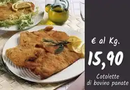 Diper Cotolette di bovino panate offerta